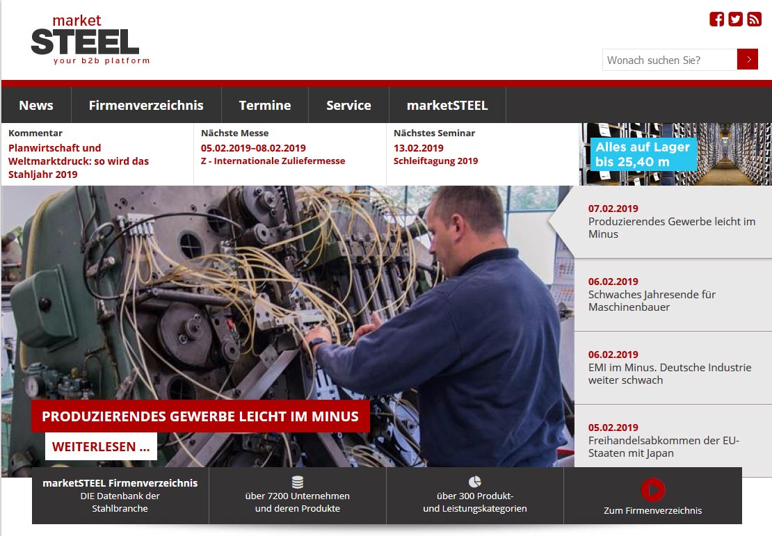 redaktionell gestaltete Texte